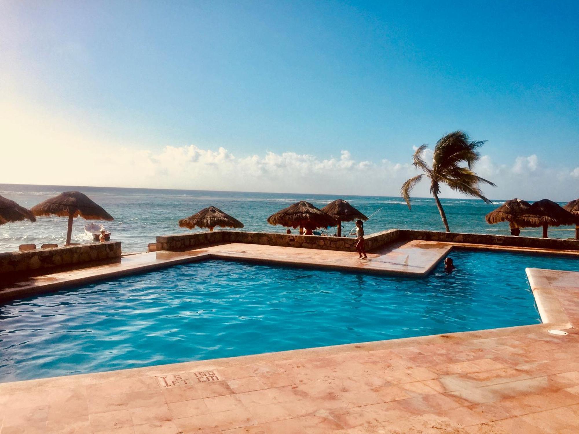 Beachfront Hammock Heaven Akumal Exterior foto