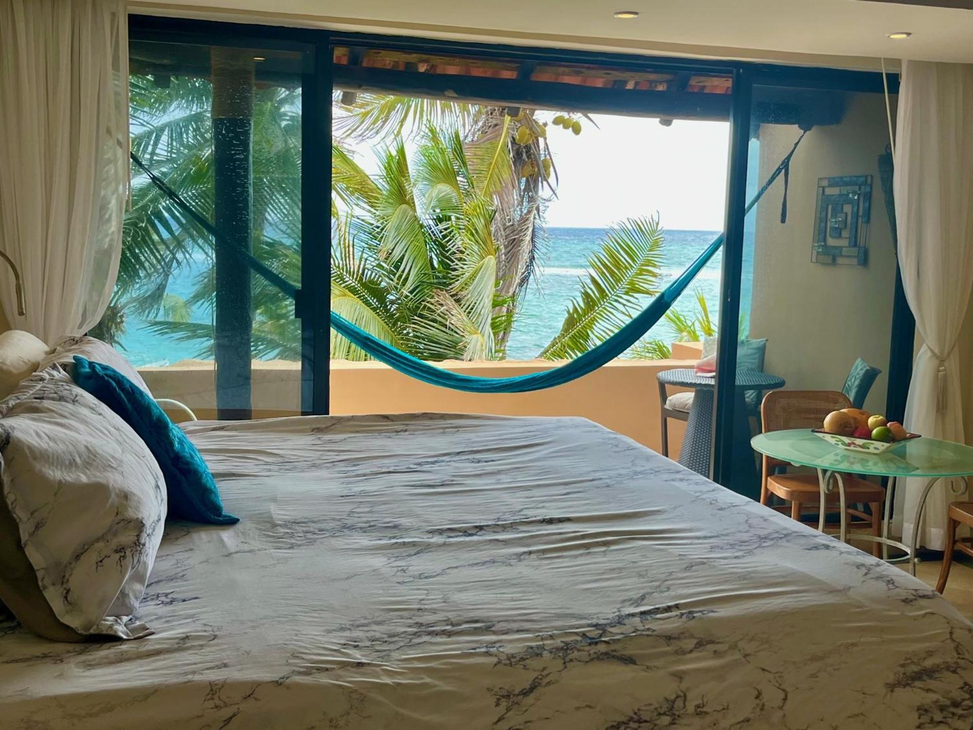 Beachfront Hammock Heaven Akumal Exterior foto