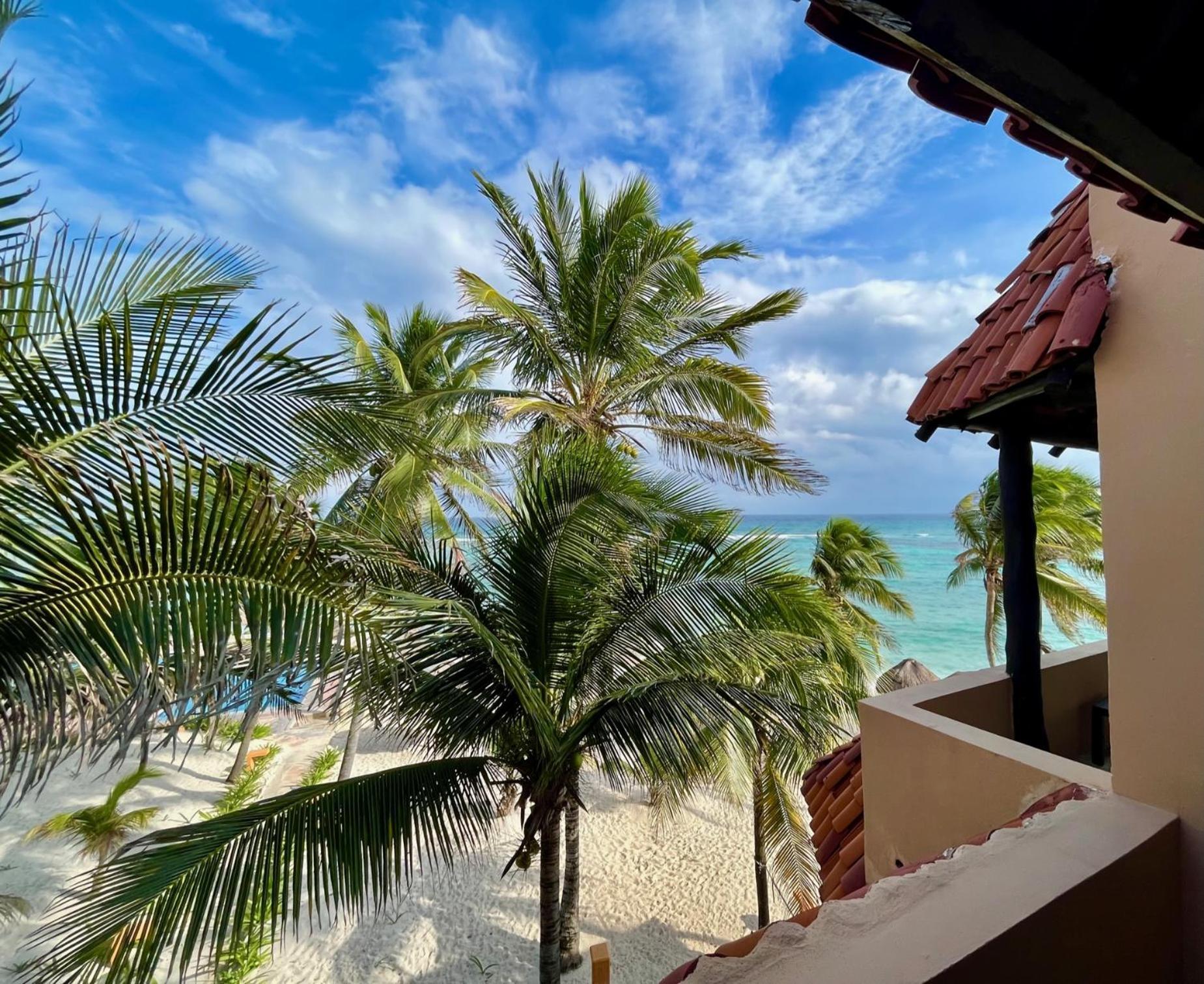 Beachfront Hammock Heaven Akumal Exterior foto