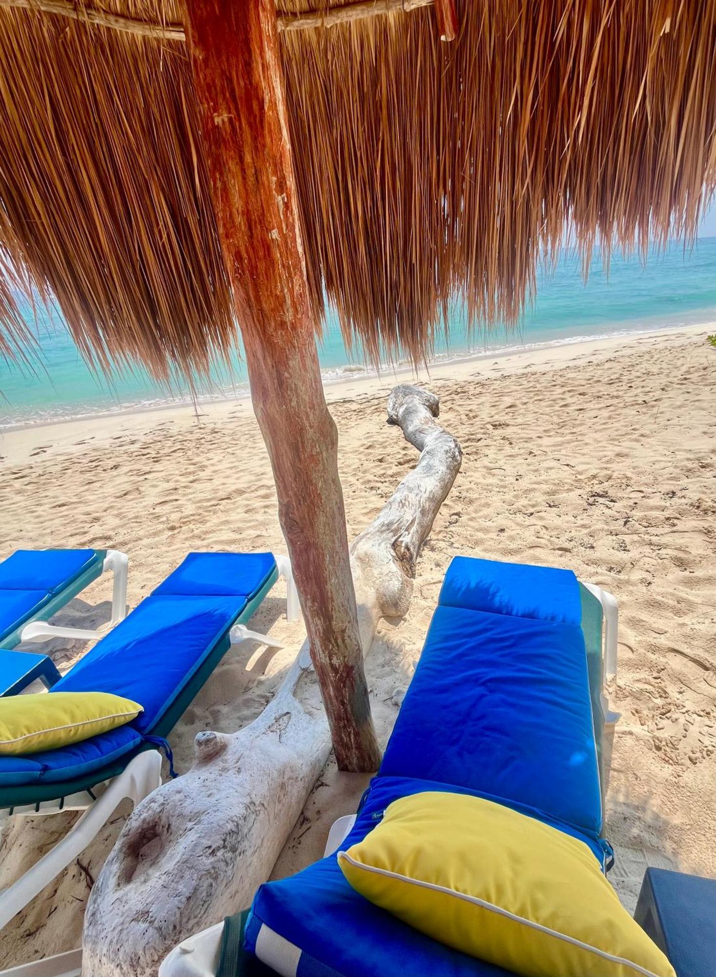 Beachfront Hammock Heaven Akumal Exterior foto